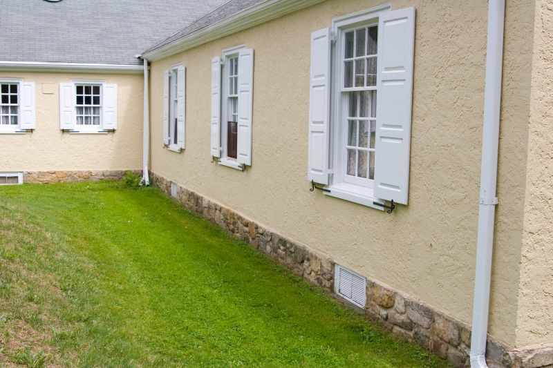Stucco on Residential Facade